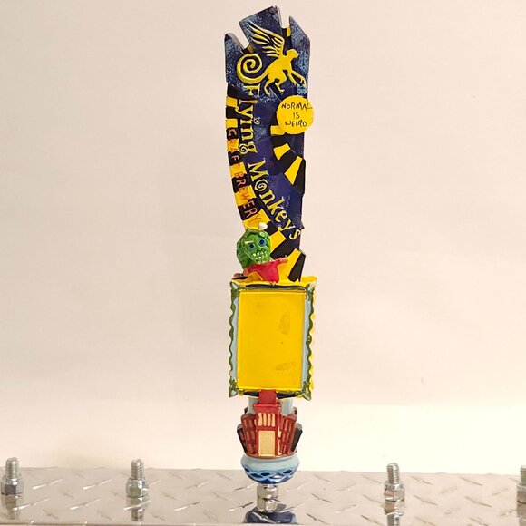 FLYING MONKEYS Antigravity Lager Tap Handle Craft Brewing Company - Picture 4 of 7
